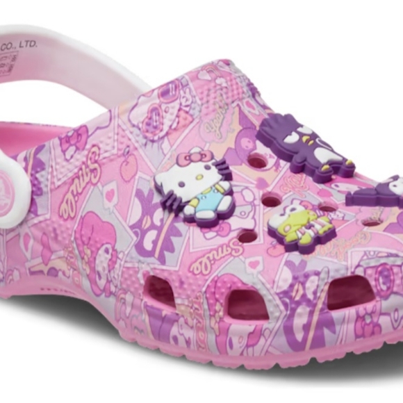 HELLO KITTY AND FRIENDS CLASSIC CLOG TODDLER new - Picture 10 of 11